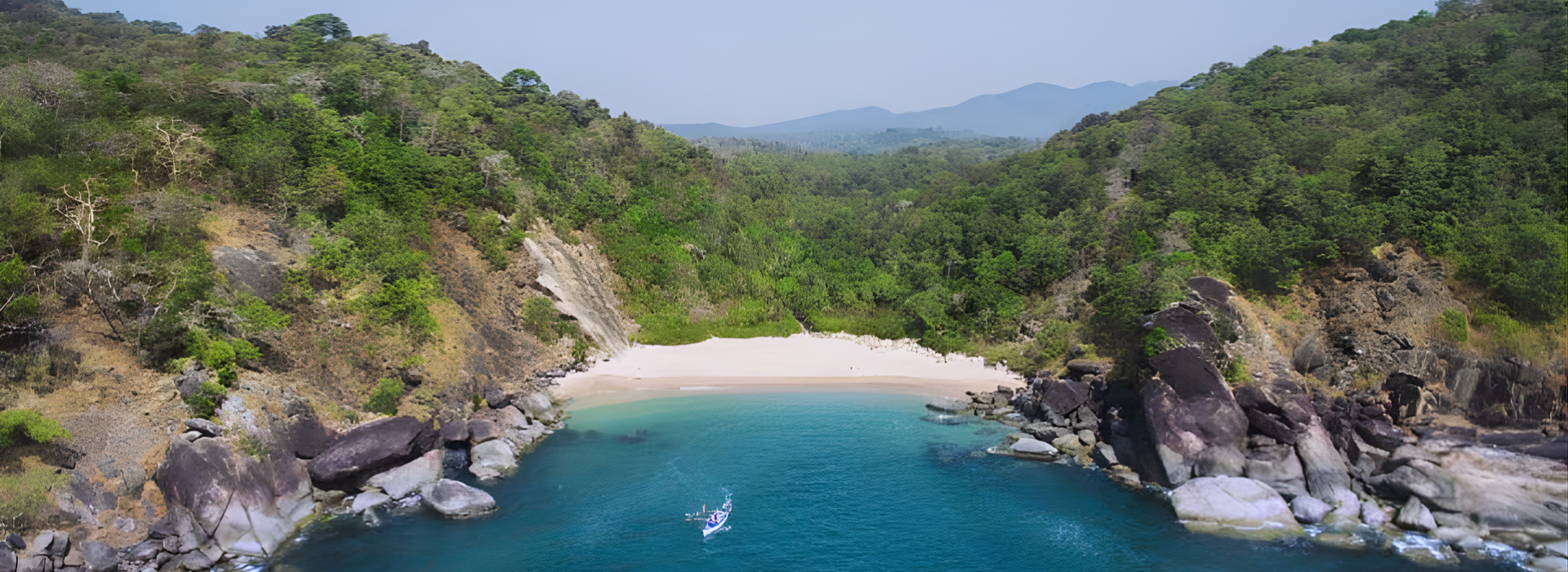 🦋 Butterfly Beach - Butterfly Beach is a hidden gem surrounded by lush green hills and clear blue water. Accessible by boat or trekking, it is famous for its scenic beauty and peaceful environment.